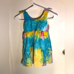 Girls Tie Dye Dress
